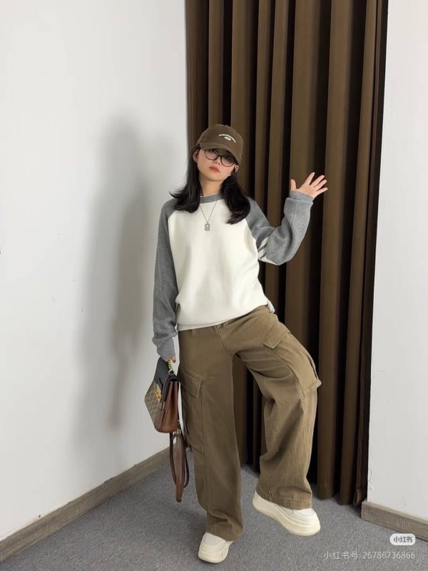 Thom Browne "4-Bar" Stripe Crewneck Sweater- White