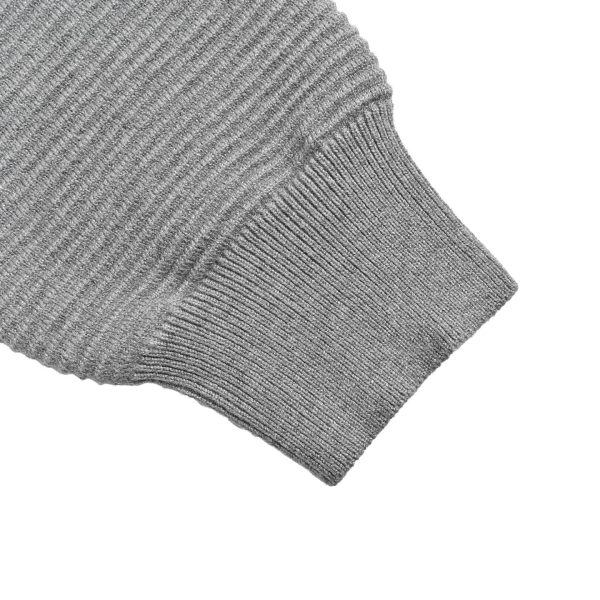 Thom Browne "4-Bar" Stripe Crewneck Sweater- White