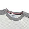 Thom Browne "4-Bar" Stripe Crewneck Sweater- White