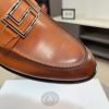 Versace Brown leather loafer