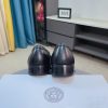 Versace Black leather loafer