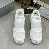 White Prada Padded Nappa Leather low-top sneakers (3) White Prada Padded Nappa Leather low-top sneakers