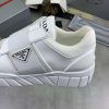 White Prada Padded Nappa Leather low-top sneakers (8) White Prada Padded Nappa Leather low-top sneakers