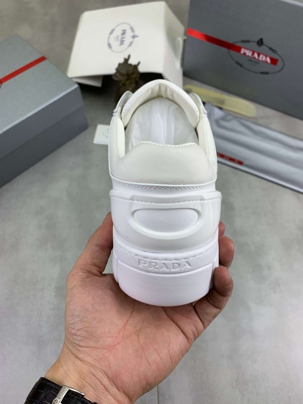 White Prada Padded Nappa Leather low-top sneakers (9) White Prada Padded Nappa Leather low-top sneakers