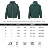2516911f (1) Prada Zipper Recycled Re-Nylon Hooded Jacket- Jungle Green