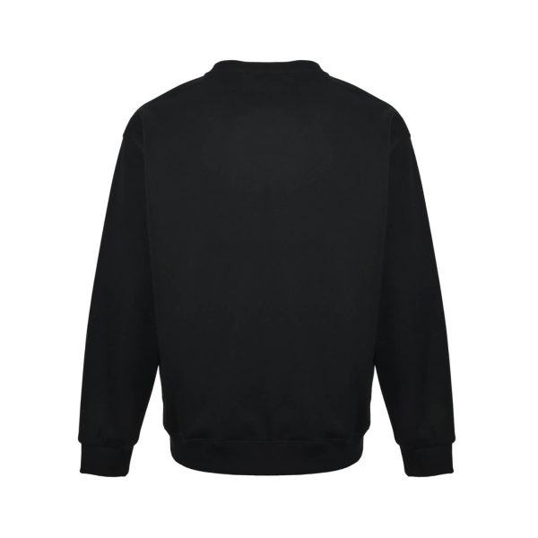 Alexander Wang Essential Terry Crew Sweatshirt- Black (5) Alexander Wang Essential Terry Crew Sweatshirt- Black