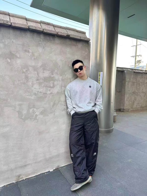 Balenciaga 3B Sports Icon Ski Tracksuit Pants- Black