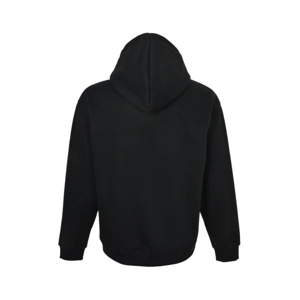 Balenciaga Bomber Embroidered Hooded Jacket- Black