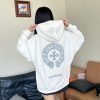 Black Chrome Hearts Hoodie- White (3) Black Chrome Hearts Hoodie- White
