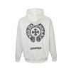 Black Chrome Hearts Hoodie- White (7) Black Chrome Hearts Hoodie- White