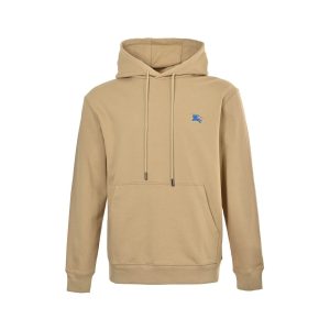 Burberry EKD Cotton Jersey Hoodie- Beige