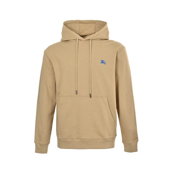 Burberry EKD Cotton Jersey Hoodie- Beige