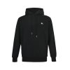 Burberry "Equestrian Knight Design" Logo Cotton Hoodie- Black