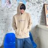 Burberry Letter Print on Chest Hoodie- Beige