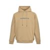 Burberry Letter Print on Chest Hoodie- Beige