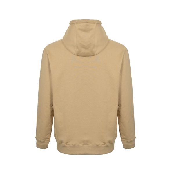 Burberry Letter Print on Chest Hoodie- Beige
