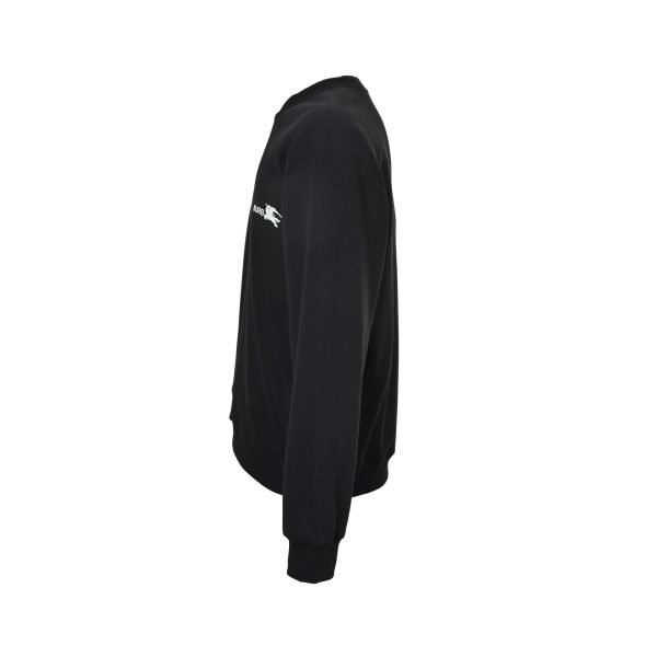 Burberry Little Horse Crew Neck Sweatshirt- Black