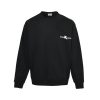 Burberry Little Horse Crew Neck Sweatshirt- Black