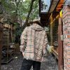 Burberry Reversible Check Hooded Jacket- Archive Beige