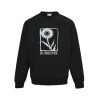 Burberry Sunflower Crew Neck Sweatshirt- Black