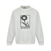 Burberry Sunflower Crew Neck Sweatshirt- White
