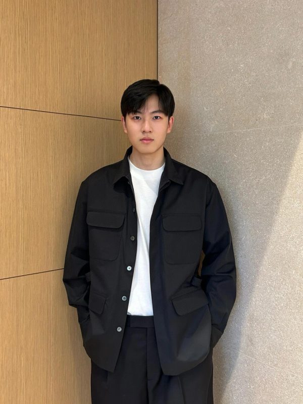 Christian Dior Four-pocket Belted Jacket- Black (1) Christian Dior Four-pocket Belted Jacket- Black