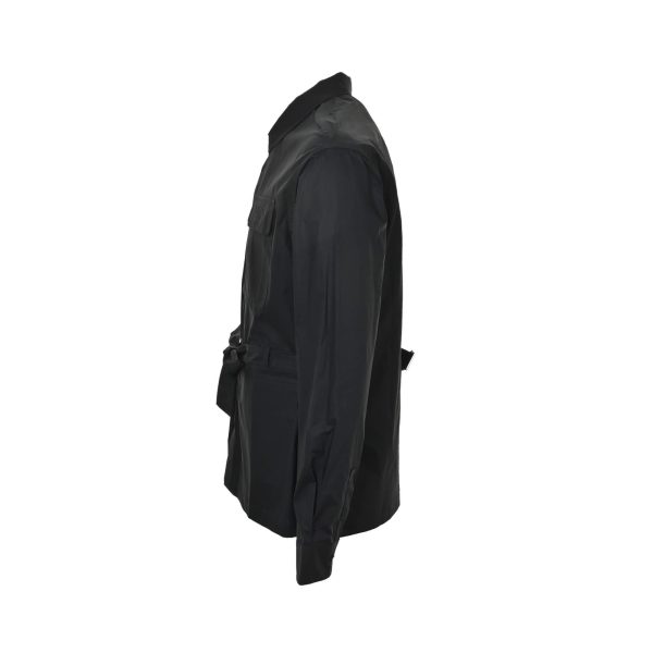 Christian Dior Four-pocket Belted Jacket- Black (7) Christian Dior Four-pocket Belted Jacket- Black