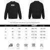 Dior Men's Front Logo Patch Couture Sweatshirt (10) Dior Men's Front Logo Patch Couture Sweatshirt- Black