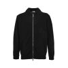 Dior Ribbon Wool  Zip-up Sweater Cardigan- Black