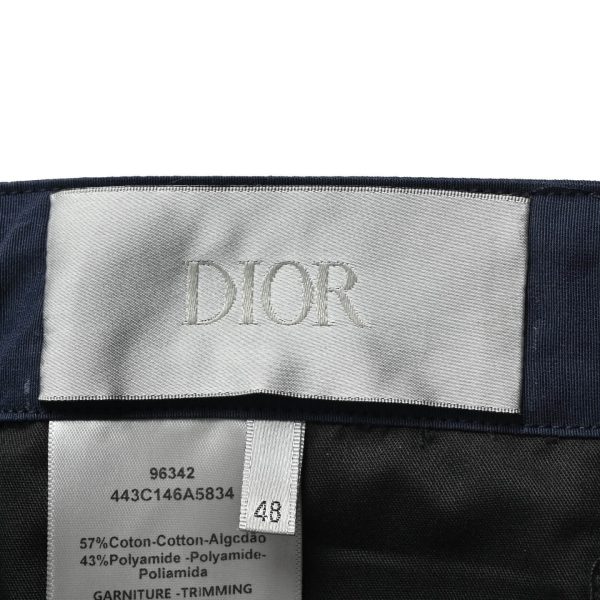 Dior Saddle Cargo Pants- Navy Blue (4) Dior Saddle Cargo Pants- Navy Blue