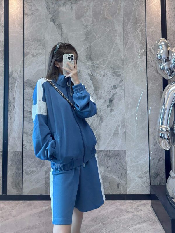 Dior and Parley Zipped Track Jacket- Blue (2) Dior and Parley Zipped Track Jacket- Blue