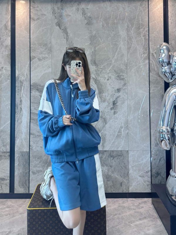 Dior and Parley Zipped Track Jacket- Blue (5) Dior and Parley Zipped Track Jacket- Blue