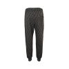 Fendi FF-Logo Print Track Pants – Black and Grey