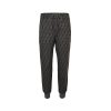 Fendi FF-Logo Print Track Pants – Black and Grey