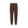 Fendi  FF-logo Print Track Pants- Brown