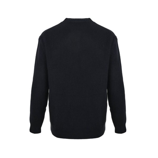 Fendi Women's Crew-neck Sweater- Navy Blue