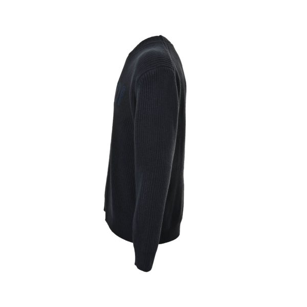 Fendi Women's Crew-neck Sweater- Navy Blue