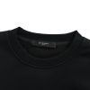 Givenchy Cotton Logo Crew Neck Sweatshirt- Black (6) Givenchy Cotton Logo Crew Neck Sweatshirt- Black