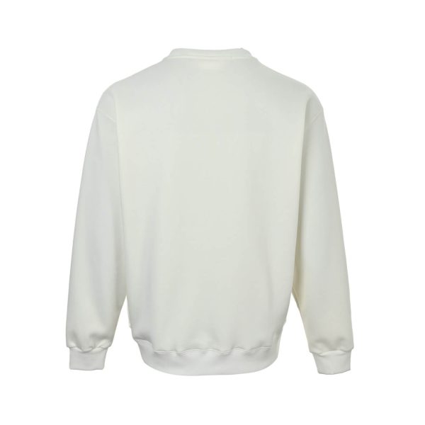 Givenchy Cotton Logo Crew Neck Sweatshirt- Ivory (6) Givenchy Cotton Logo Crew Neck Sweatshirt- Ivory
