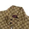 Gucci GG Canvas Bomber Jacket- Dark Brown