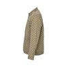 Gucci GG Jacquard Zip Canvas Jacket- Camel Beige (9) Gucci GG Jacquard Zip Canvas Jacket- Camel Beige