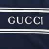 Gucci Logo Zip Hoodie Jacket- Navy Blue