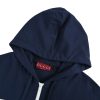 Gucci Logo Zip Hoodie Jacket- Navy Blue
