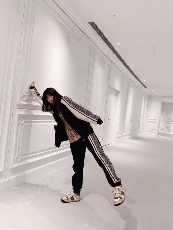 Gucci Snakeskin Webbing Suit Track Pants- Black (3) Gucci Snakeskin Webbing Suit Track Pants- Black