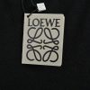 Loewe Anagram embroidered Crew Neck Sweater- Black