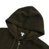 Loewe Hooded Wool Zipped Vest- Green