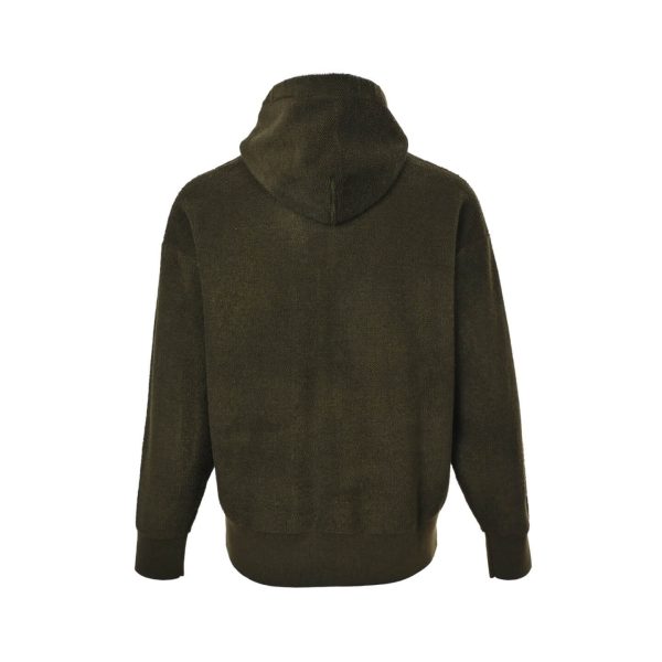 Loewe Hooded Wool Zipped Vest- Green