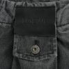 Loewe Pleated Barrel-leg Jeans- Black (4) Loewe Pleated Barrel-leg Jeans- Black