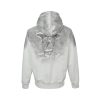 Louis Vuitton Cutout Appliqué Embroidered Washed Hoodie- Noir Blanc