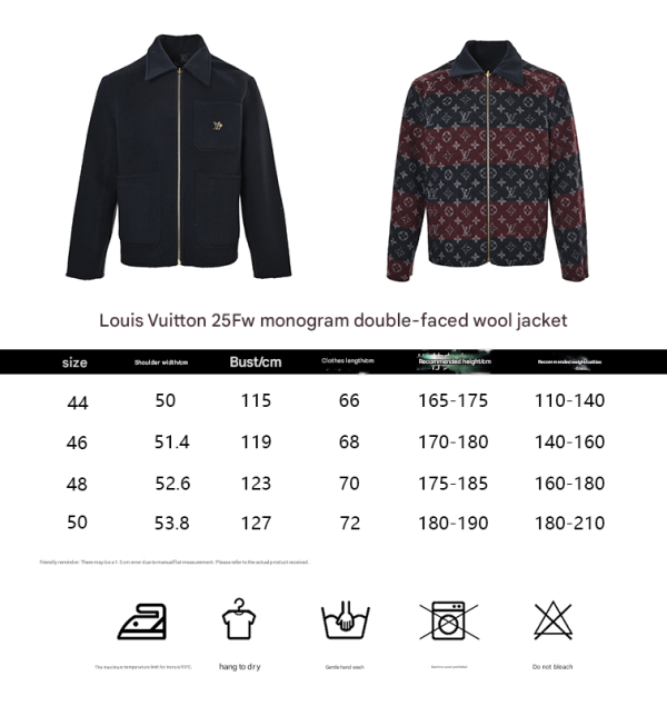 Louis Vuitton Double Face Reversible Workwear Blouson- Navy and Burgundy (1) Louis Vuitton Double Face Reversible Blouson Jacket- Navy and Burgundy.